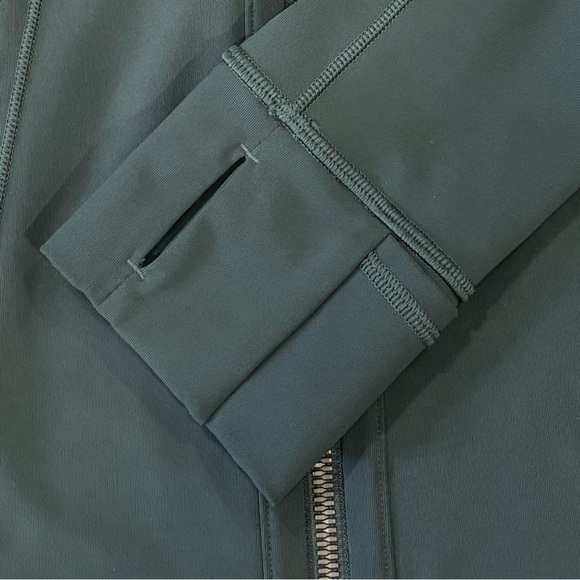 Lululemon Define Jacket Special Edition In Teal Shadow Size 8 - Picture 8 of 12